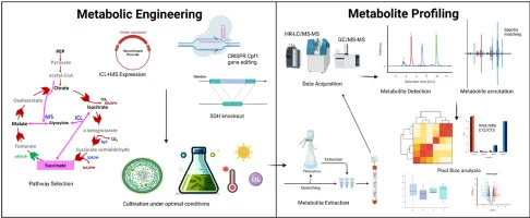 Metabolic engineering and metabolomics based profiling of cy
