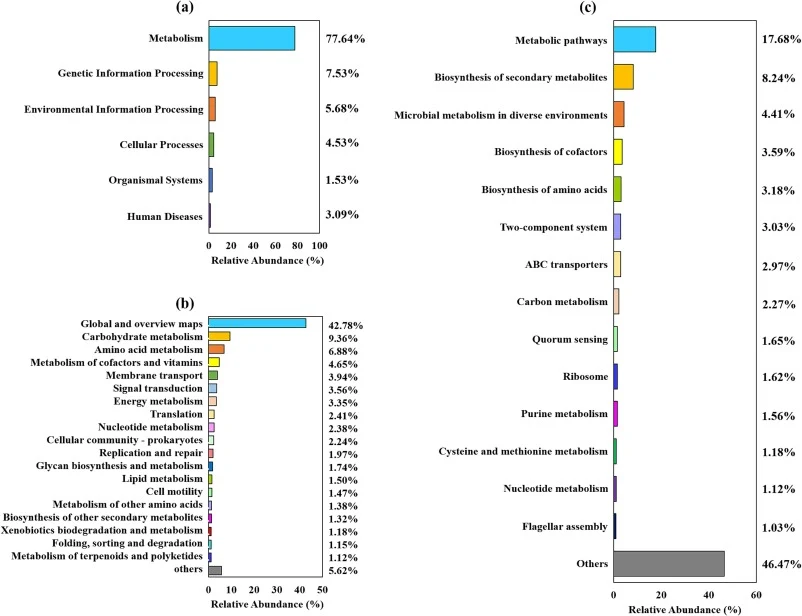 Predicted clusters of orthologous genes (COG) functional analysis detected in B.subtilis Tamang strain genome.