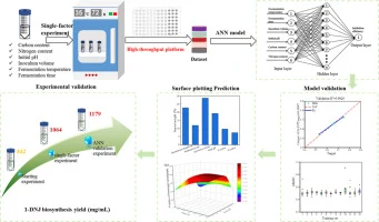 Machine learning strategy to boost 1-deoxynojirimycin produc