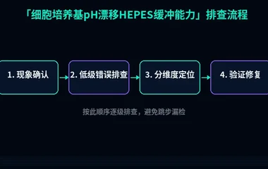 细胞培养基pH漂移HEPES缓冲能力