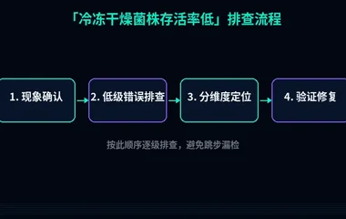 冷冻干燥菌株存活率优化
