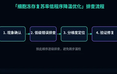 细胞冻存复苏率低程序降温优化