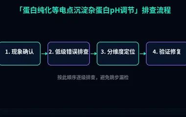 蛋白纯化等电点沉淀杂蛋白pH调节