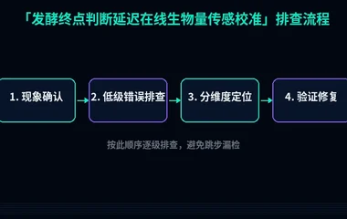 发酵终点判断延迟在线生物量传感校准