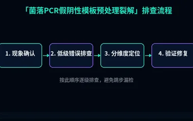 菌落PCR假阴性模板预处理裂解