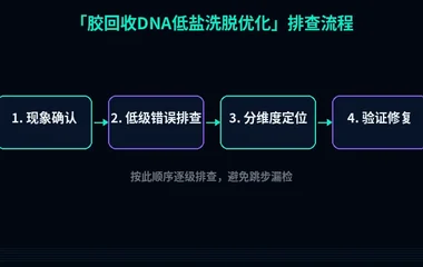 胶回收DNA低盐洗脱优化