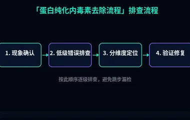 蛋白纯化内毒素去除流程