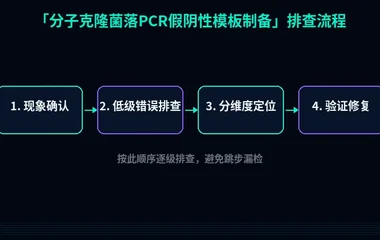 分子克隆菌落PCR假阴性模板制备
