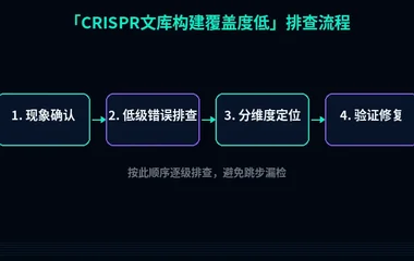 CRISPR文库构建覆盖度低