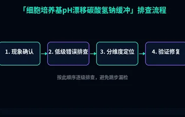 细胞培养基pH漂移碳酸氢钠缓冲
