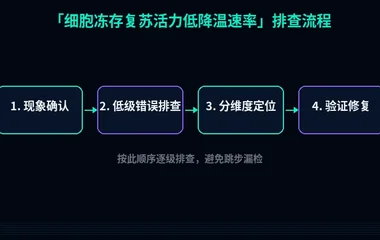 细胞冻存复苏活力低降温速率