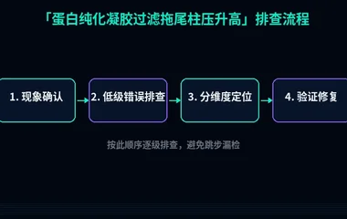 蛋白纯化凝胶过滤拖尾柱压升高