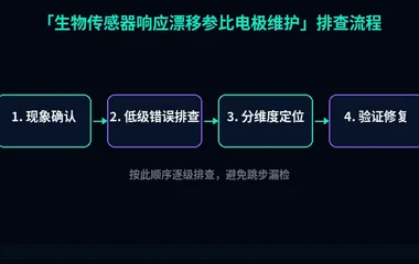 生物传感器响应漂移参比电极维护