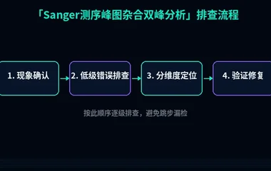 Sanger测序峰图杂合双峰分析