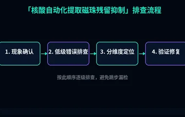 核酸自动化提取磁珠残留抑制