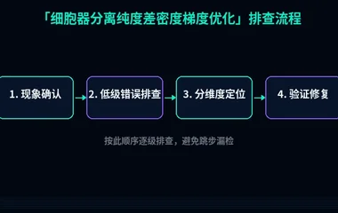 细胞器分离纯度差密度梯度优化