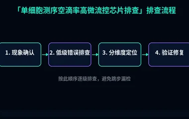 单细胞测序空滴率高微流控芯片排查
