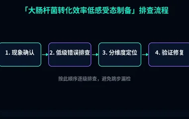 大肠杆菌转化效率低感受态制备