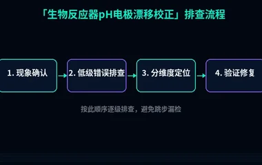 生物反应器pH电极漂移校正